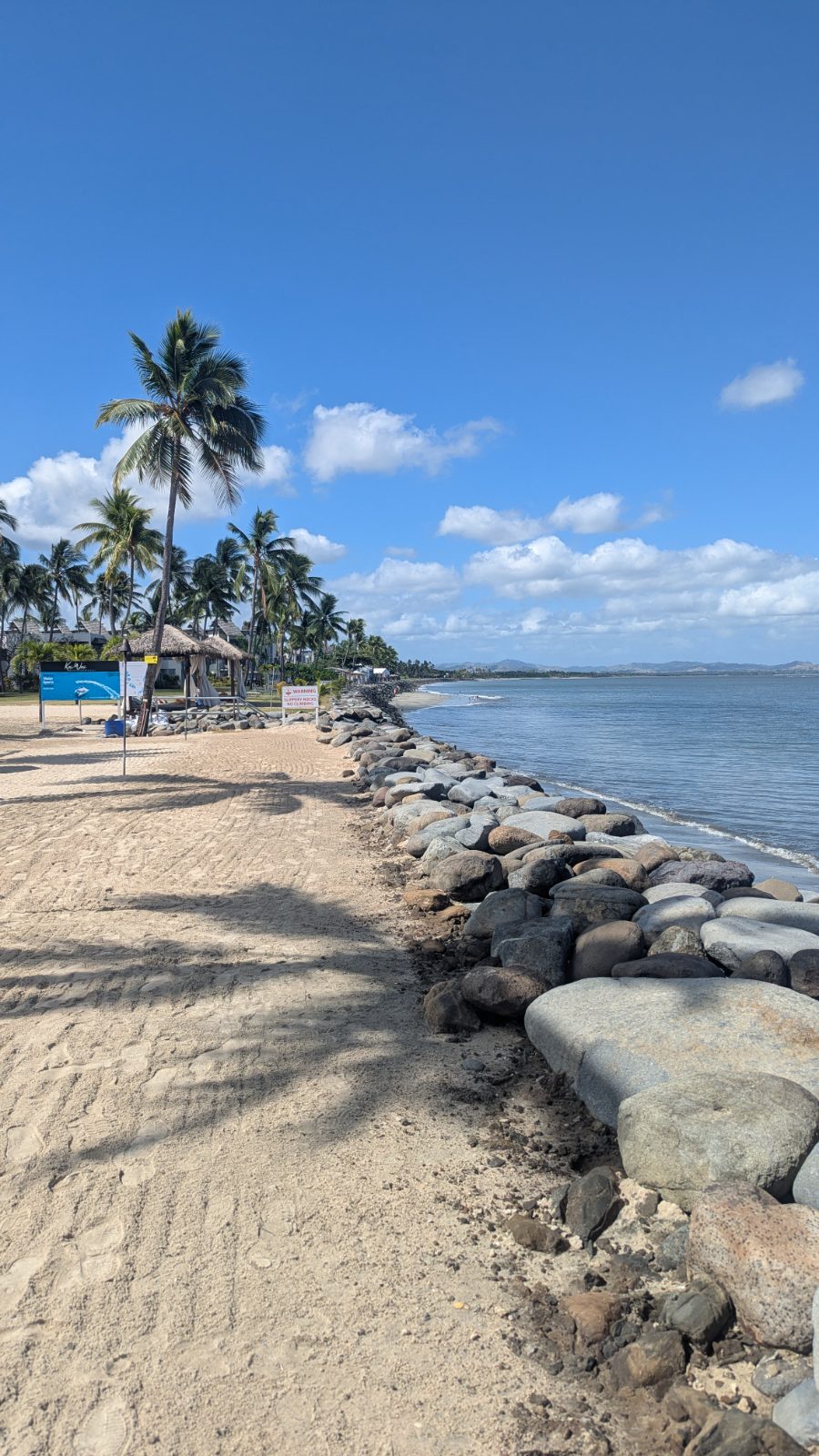 The resort grounds at the Sheraton Fiji, Nadi