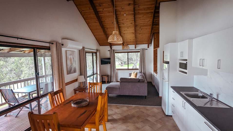 Living space in a short-stay property, NSW