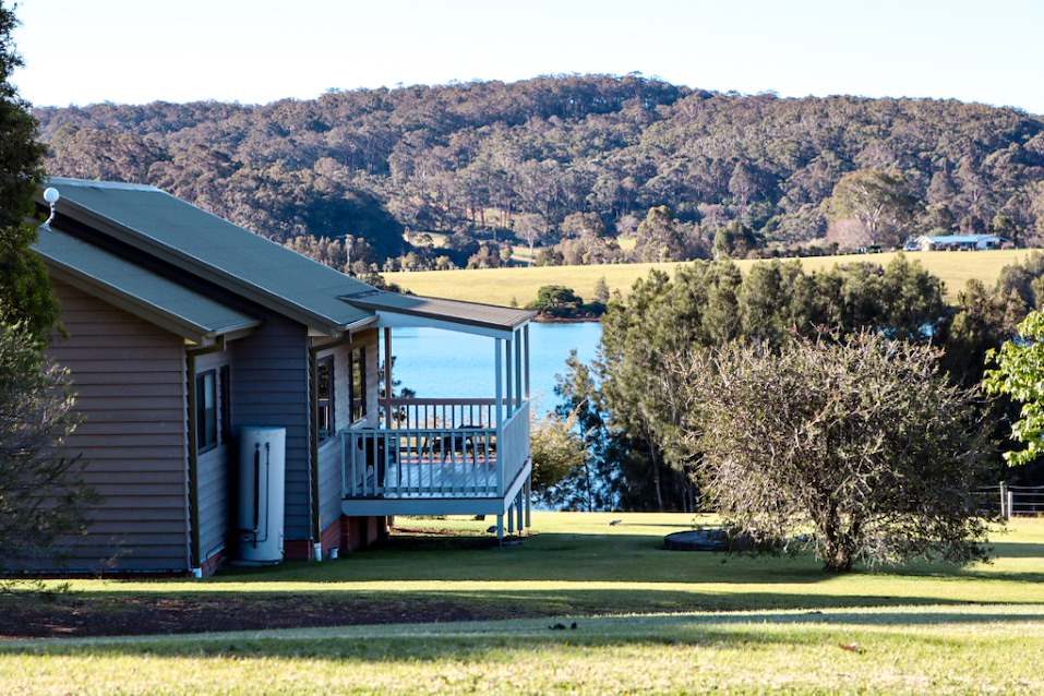 Outdoor area of a short-stay property, NSW